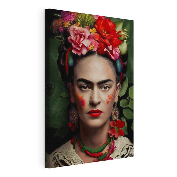 Tableaux Une femme avec des fleurs dans les cheveux