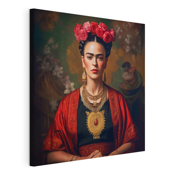 Tableaux Une femme avec des fleurs dans les cheveux