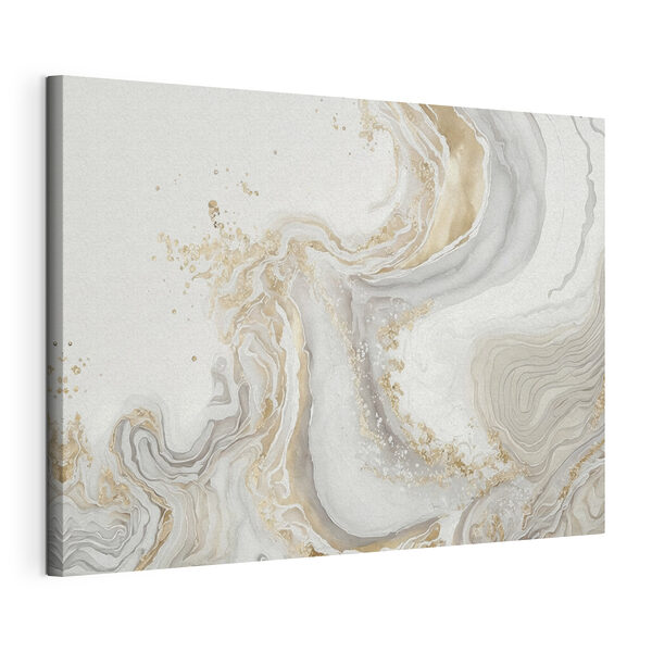 Élégants tourbillons de crème et d'ambre Tableaux Élégants tourbillons de crème et d'ambre