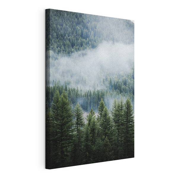 Tableaux Forêt avec brouillard et nuages (UGS : s34825) Tableaux Tableaux Forêt avec brouillard et nuages (UGS : s34825)