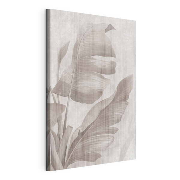 Tableaux Des feuilles élégantes aux teintes douces