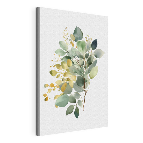 Tableaux Aquarelle d'une branche avec des feuilles (UGS : s36354) Tableaux Tableaux Aquarelle d'une branche avec des feuilles (UGS : s36354)