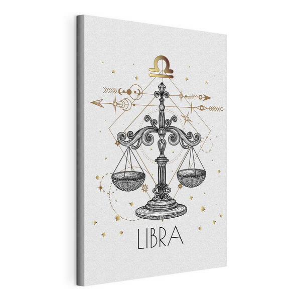 Tableaux Dessin du signe astrologique de la Balance