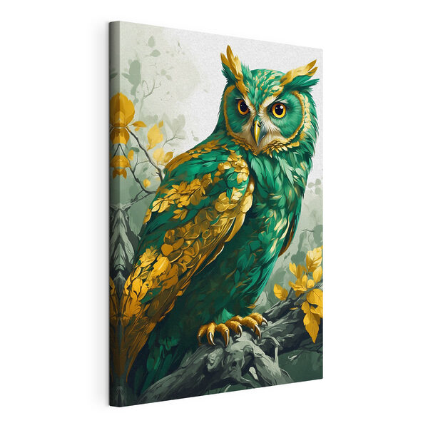 Peinture d'un hibou Tableaux Peinture d'un hibou