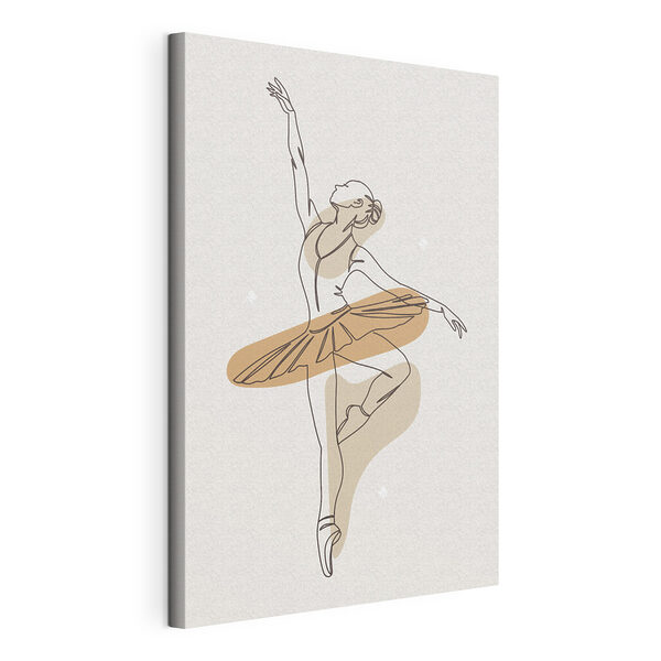Tableaux Dessin d'une femme qui danse
