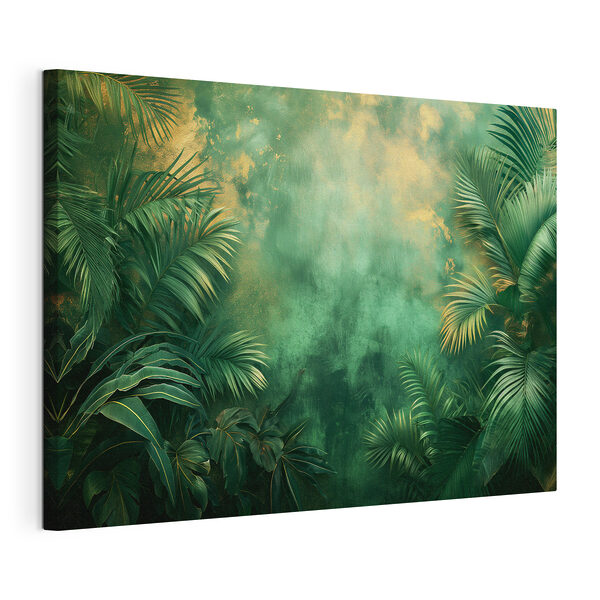 La jungle mystique scintille à l'aube Tableaux La jungle mystique scintille à l'aube