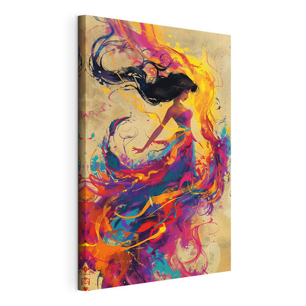 Tableaux Une femme en robe