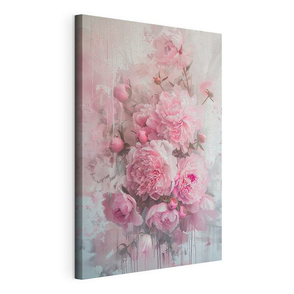 Tableaux Un bouquet de fleurs roses