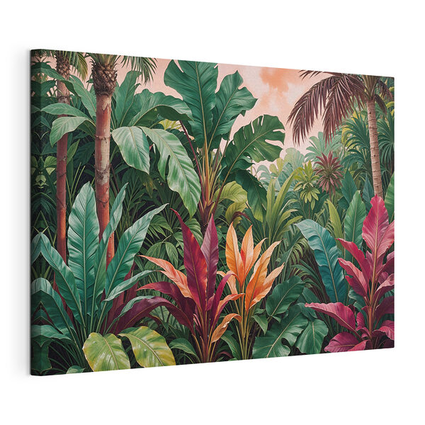 Groupe de feuilles colorées Tableaux Groupe de feuilles colorées