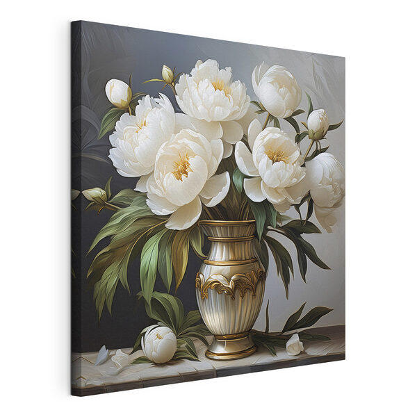 Peinture de fleurs dans un vase Tableaux Peinture de fleurs dans un vase