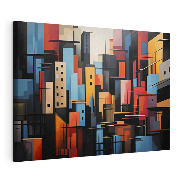 Peinture d'une ville Tableaux Peinture d'une ville