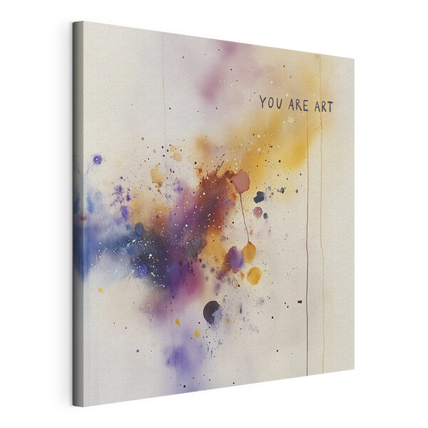 Gros plan sur une peinture Tableaux Gros plan sur une peinture