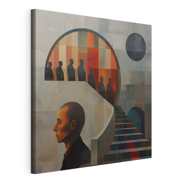 Peinture d'un homme sur un mur Tableaux Peinture d'un homme sur un mur