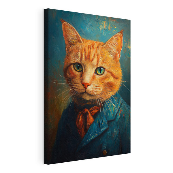Chat en costume Tableaux Chat en costume