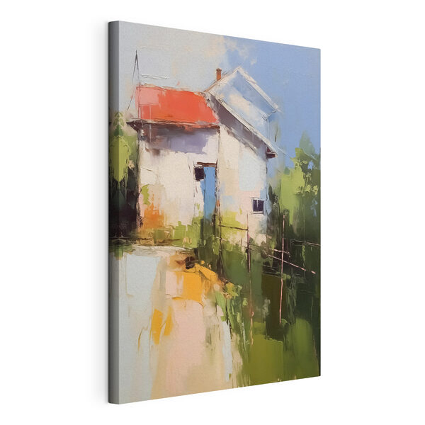 Tableaux Peinture d'une maison (UGS : s40689) Tableaux Tableaux Peinture d'une maison (UGS : s40689)