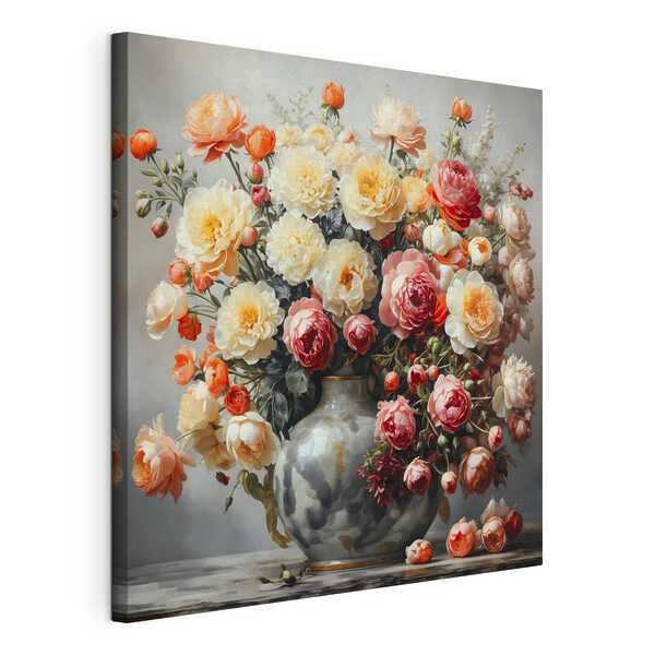 Vase de fleurs sur une table Tableaux Vase de fleurs sur une table