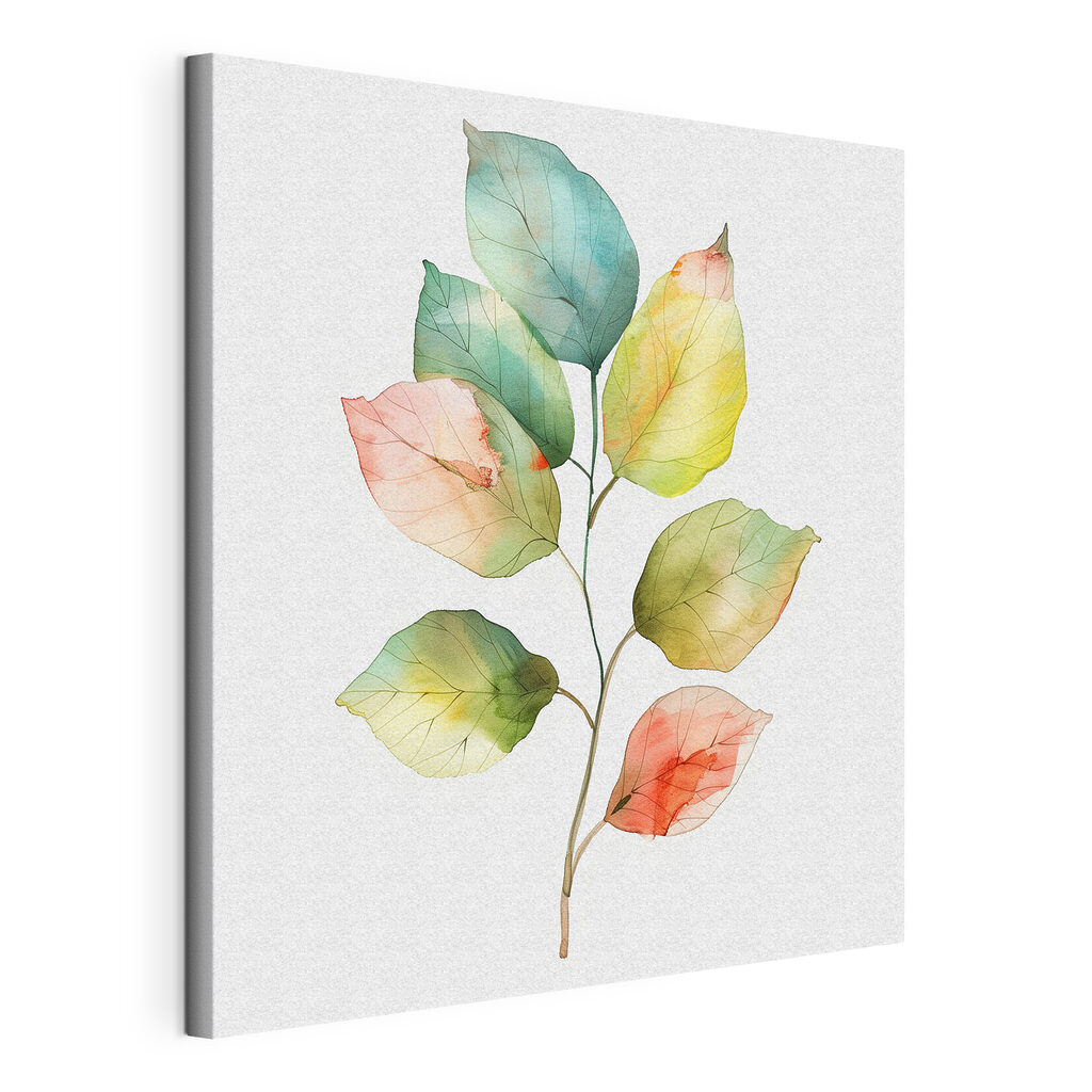 Watercolor of a leaf Watercolor of a leaf