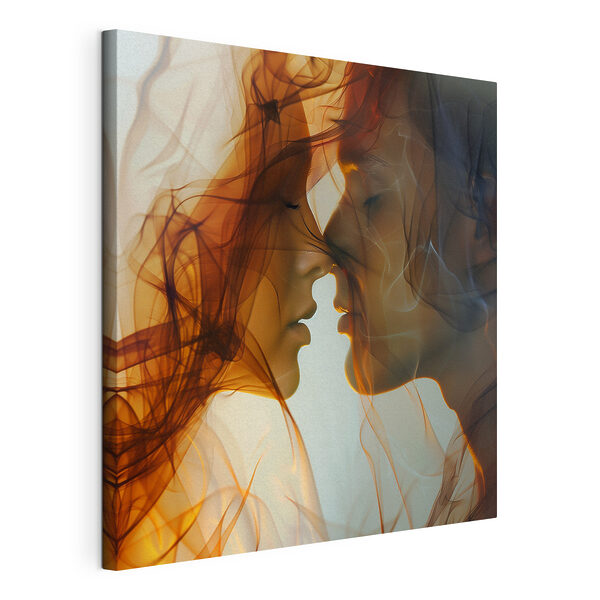 Tableaux Homme et femme avec de la fumée (UGS : s40894) Tableaux Tableaux Homme et femme avec de la fumée (UGS : s40894)