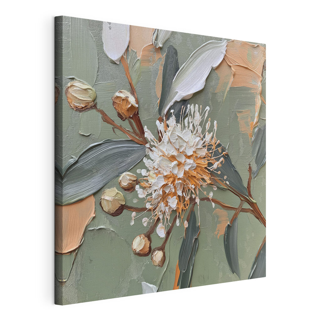 Painting of a flower Painting of a flower