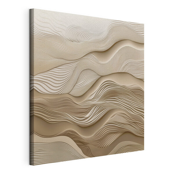 Tableaux Des vagues douces au design texturé (UGS : s41358) Tableaux Tableaux Des vagues douces au design texturé (UGS : s41358)