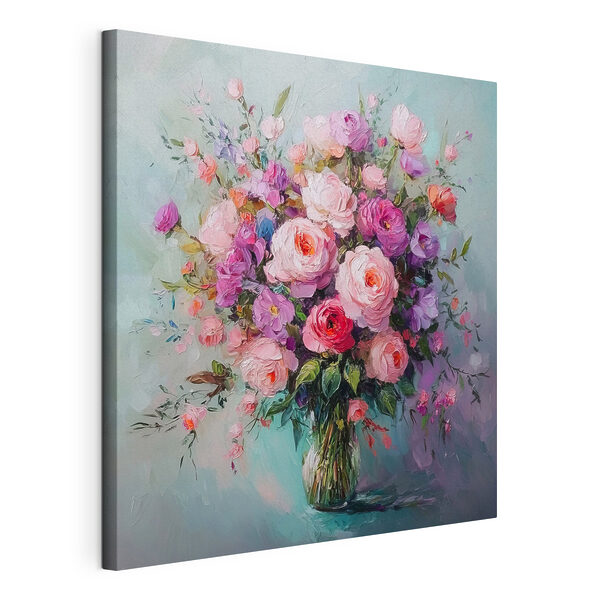 Tableaux Peinture de fleurs dans un vase (UGS : s41636) Tableaux Tableaux Peinture de fleurs dans un vase (UGS : s41636)