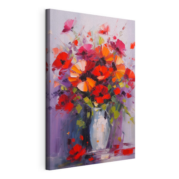 Tableaux Peinture de fleurs dans un vase (UGS : s41666) Tableaux Tableaux Peinture de fleurs dans un vase (UGS : s41666)