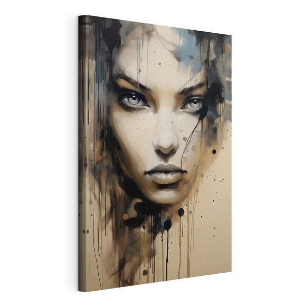 Tableaux Peinture d'un visage de femme