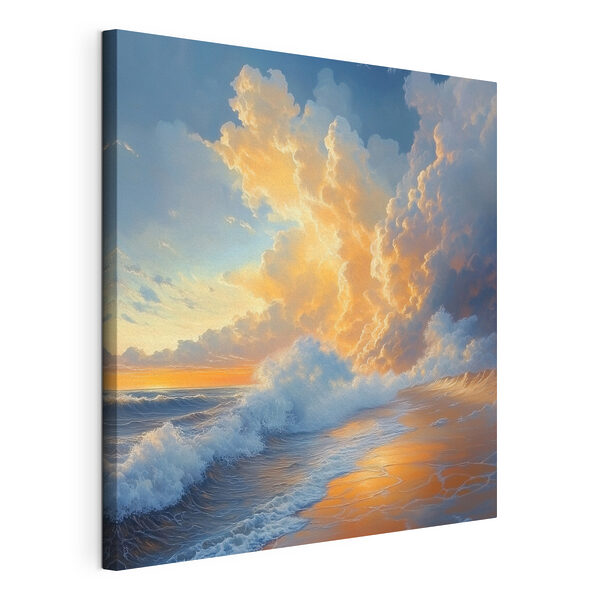 Tableaux Vagues s'écrasant sur la plage (UGS : s41757) Tableaux Tableaux Vagues s'écrasant sur la plage (UGS : s41757)