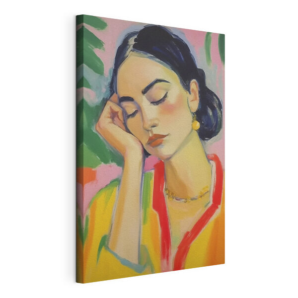 Tableaux Peinture d'une femme endormie (UGS : s41796) Tableaux Tableaux Peinture d'une femme endormie (UGS : s41796)