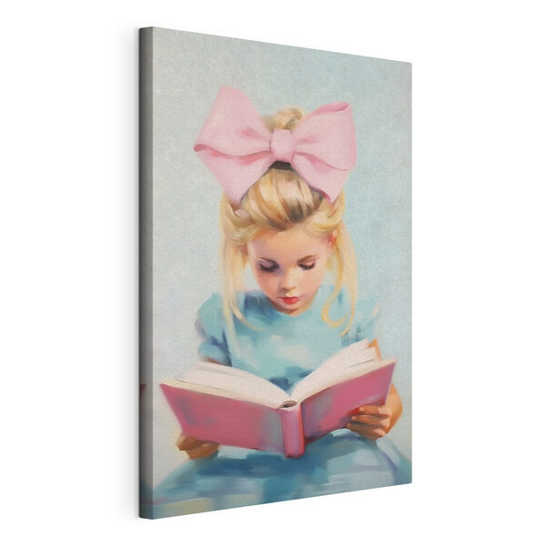 Tableaux Fille lisant un livre (UGS : s41800) Tableaux Tableaux Fille lisant un livre (UGS : s41800)
