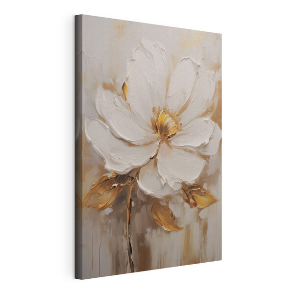 Tableaux Peinture d'une fleur blanche (UGS : s41820) Tableaux Tableaux Peinture d'une fleur blanche (UGS : s41820)