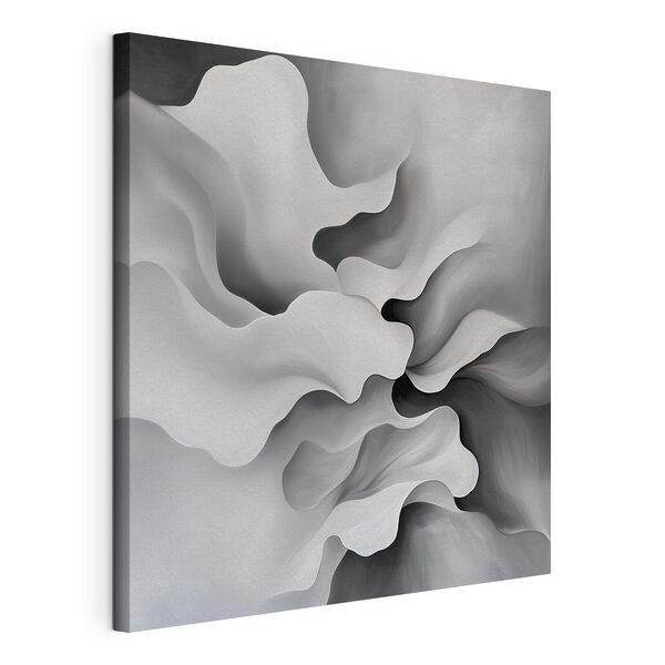 Tableaux Art abstrait blanc et gris (UGS : s41845) Tableaux Tableaux Art abstrait blanc et gris (UGS : s41845)