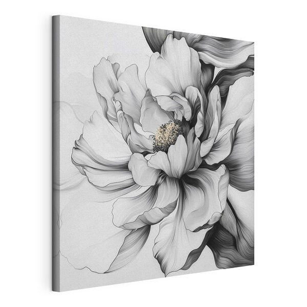 Design floral élégant dans des tons monochromes Tableaux Design floral élégant dans des tons monochromes