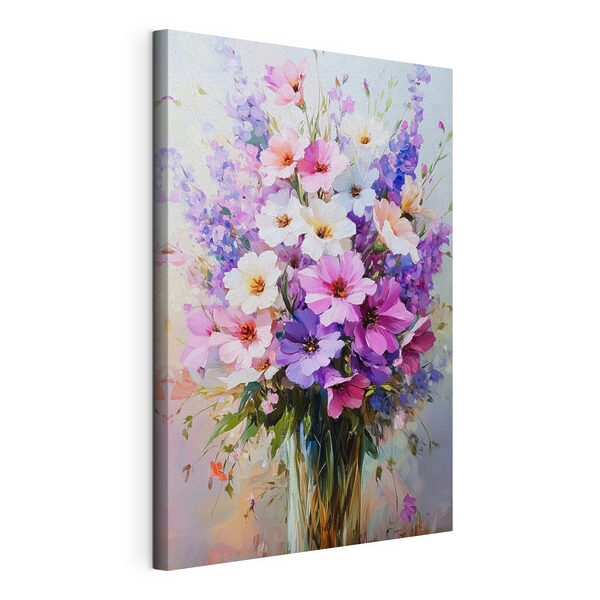 Peinture de fleurs dans un vase Tableaux Peinture de fleurs dans un vase