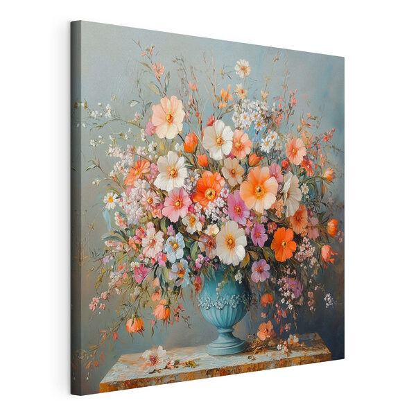 Tableaux Vase de fleurs sur une surface en pierre (UGS : s42022) Tableaux Tableaux Vase de fleurs sur une surface en pierre (UGS : s42022)