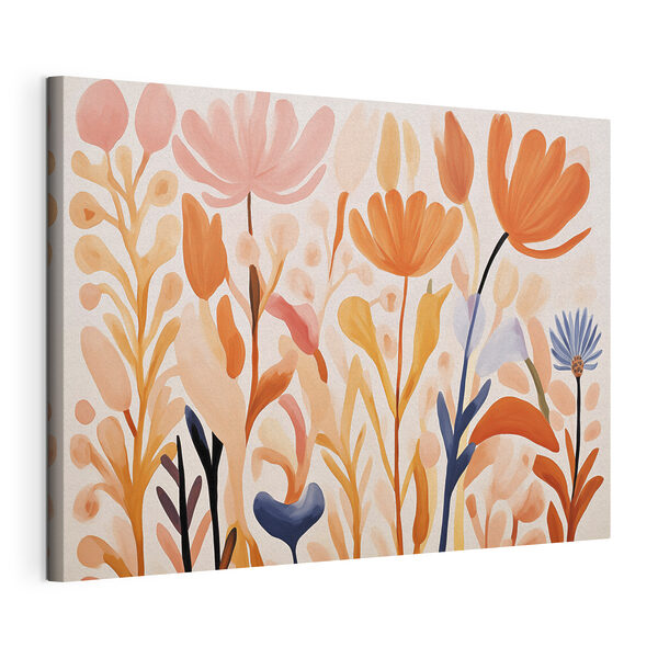 Tableaux Peinture de fleurs et de feuilles (UGS : s42034) Tableaux Tableaux Peinture de fleurs et de feuilles (UGS : s42034)