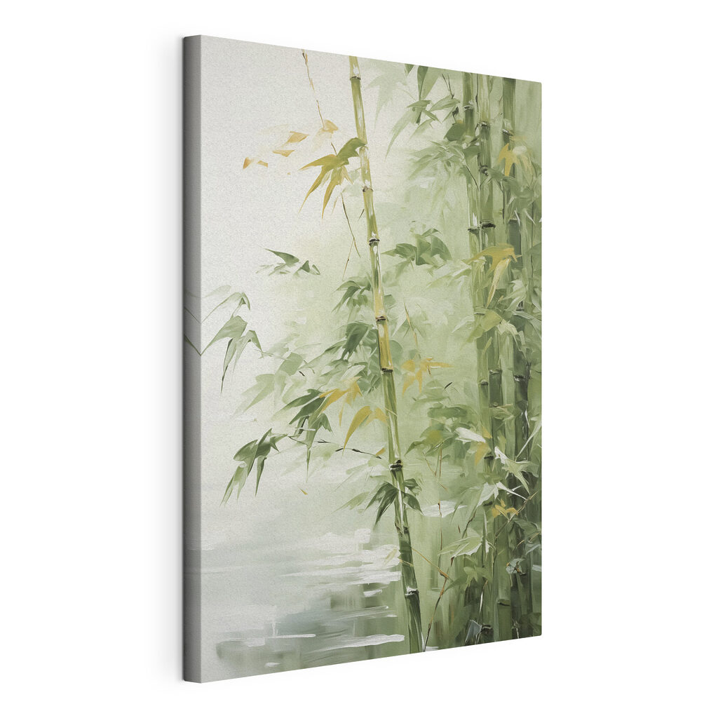Painting of a bamboo tree