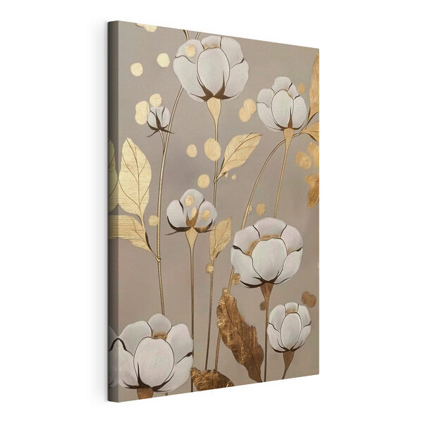 Tableaux Peinture de fleurs et de feuilles (UGS : s42172) Tableaux Tableaux Peinture de fleurs et de feuilles (UGS : s42172)