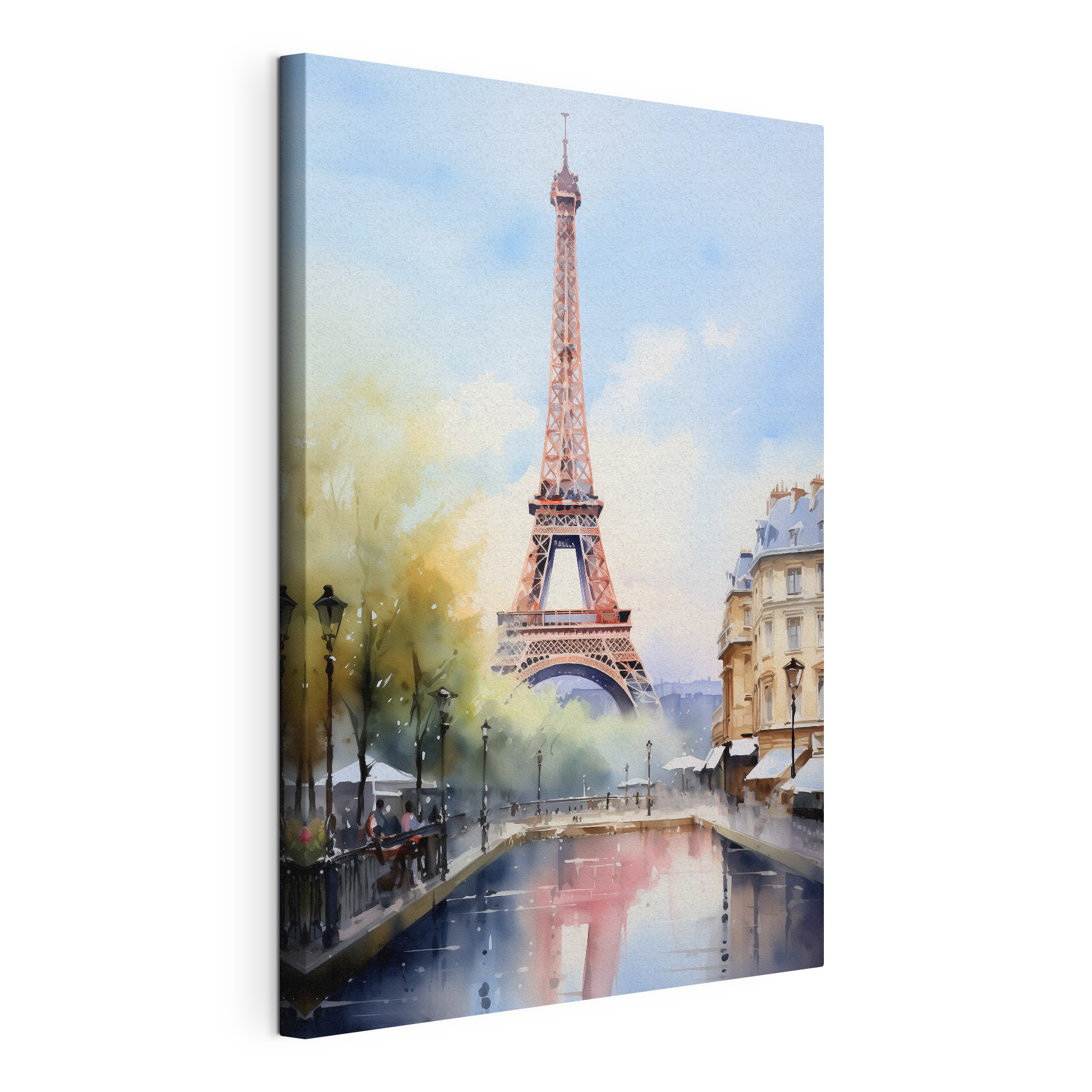 Watercolor of a tower Watercolor of a tower