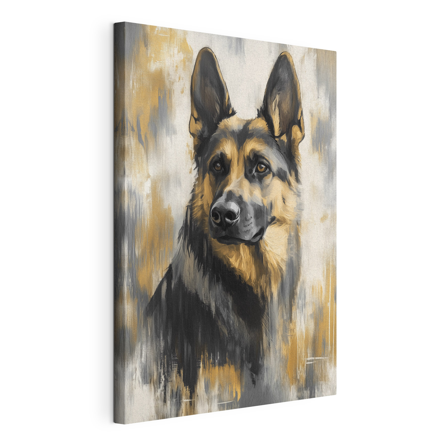 Painting of a dog