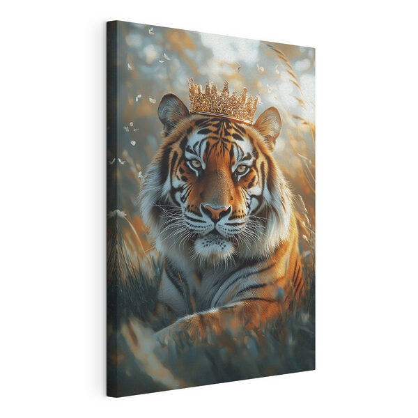 Tableaux Tigre avec une couronne (UGS : s42786) Tableaux Tableaux Tigre avec une couronne (UGS : s42786)