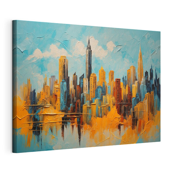 Tableaux Peinture d'une ville (UGS : s43108) Tableaux Tableaux Peinture d'une ville (UGS : s43108)