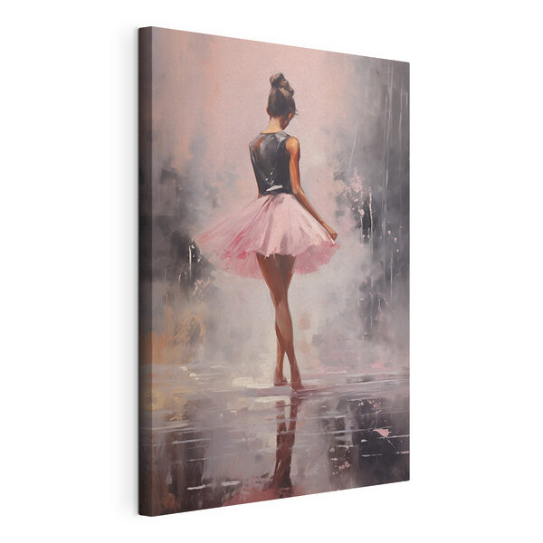 Tableaux Peinture d'une femme en tutu rose (UGS : s43204) Tableaux Tableaux Peinture d'une femme en tutu rose (UGS : s43204)