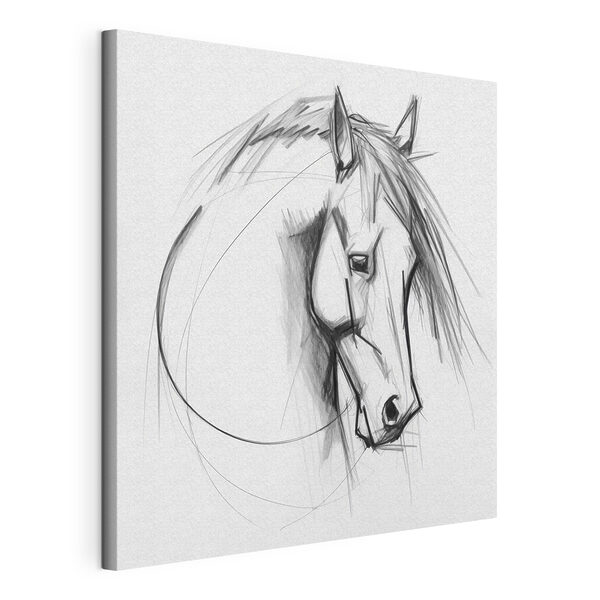 Dessin d'un cheval Tableaux Dessin d'un cheval