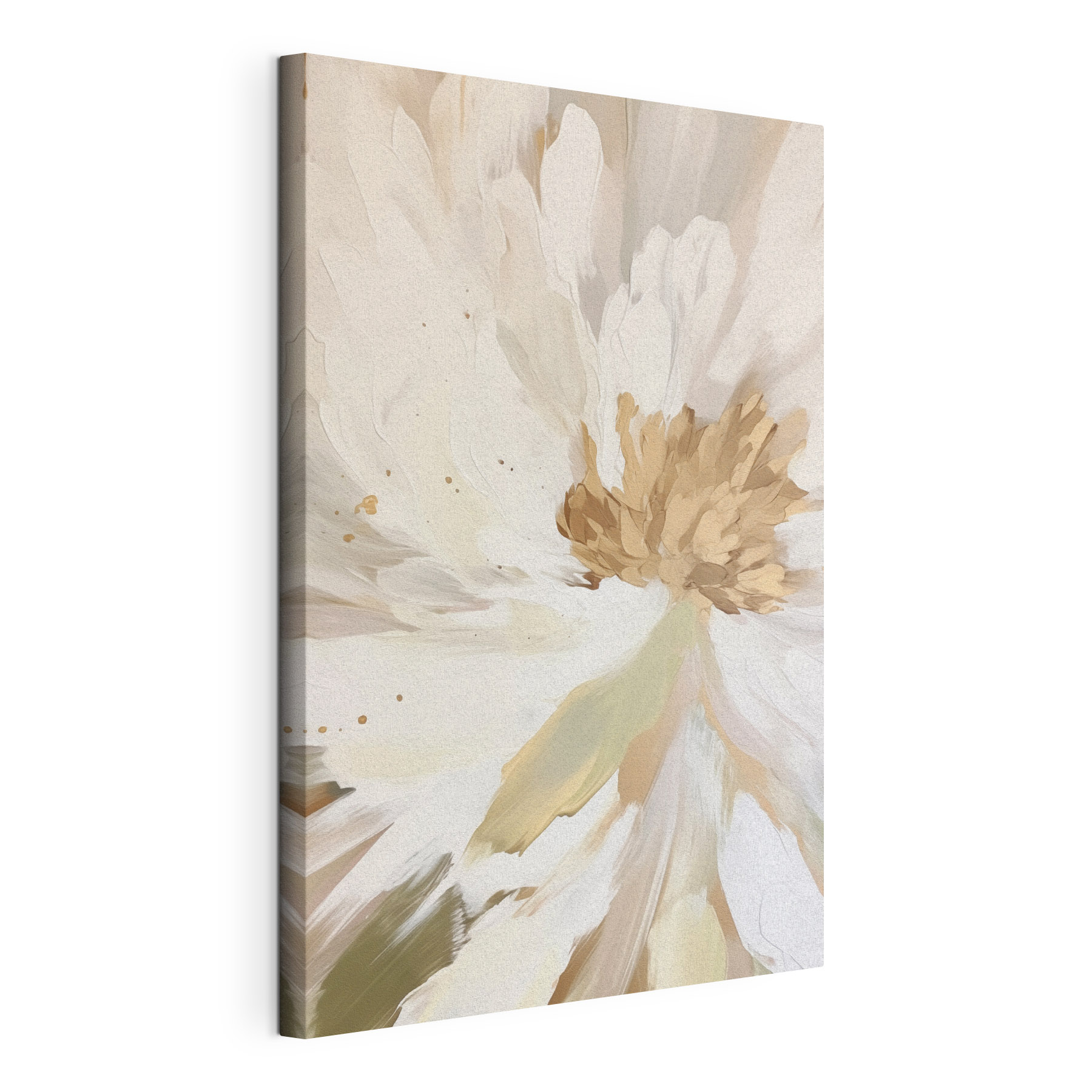 Delicate hues of soft white petals