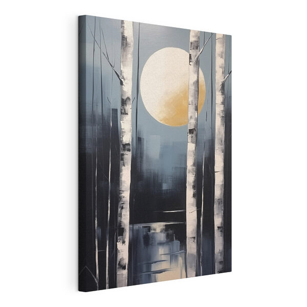 Tableaux Peinture d'une lune dans le ciel (UGS : s43413) Tableaux Tableaux Peinture d'une lune dans le ciel (UGS : s43413)