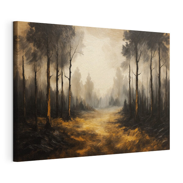Tableaux Peinture d'une forêt avec des arbres (UGS : s43448) Tableaux Tableaux Peinture d'une forêt avec des arbres (UGS : s43448)