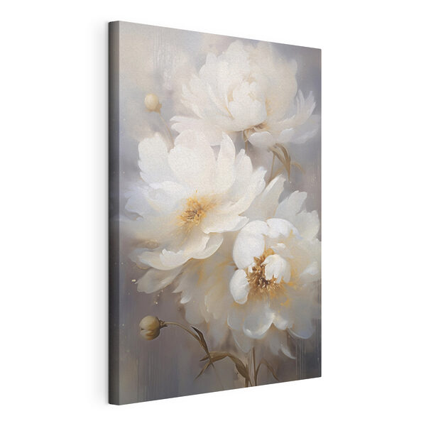 Tableaux Peinture de fleurs blanches (UGS : s43473) Tableaux Tableaux Peinture de fleurs blanches (UGS : s43473)