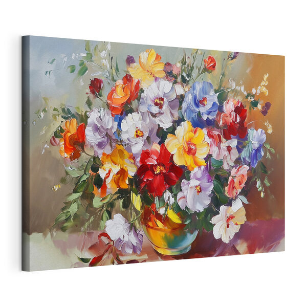 Tableaux Peinture de fleurs dans un vase (UGS : s43909) Tableaux Tableaux Peinture de fleurs dans un vase (UGS : s43909)