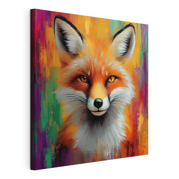 Peinture d'un renard Tableaux Peinture d'un renard
